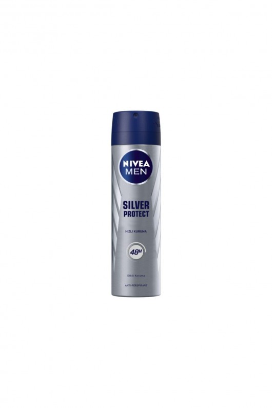 NIVEA DEODORANT 150ML.FOR MEN SILVER PR