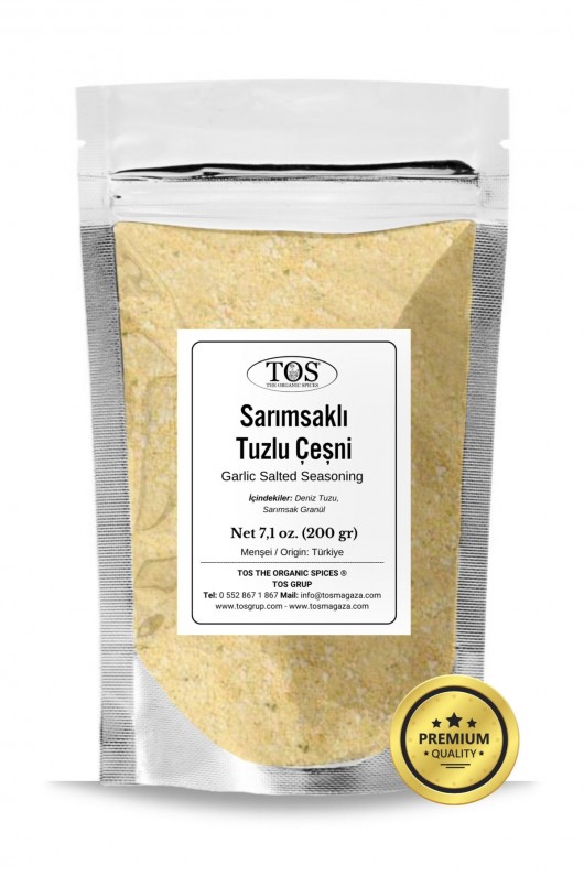 200 GR,SARIMSAKLI ÇEŞNİ