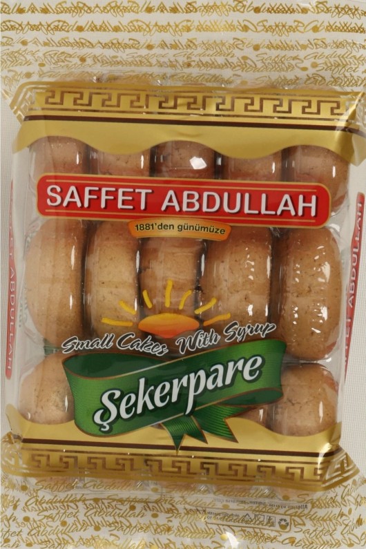 SAFFET ABDULLAH SEKERPARE 250GR.