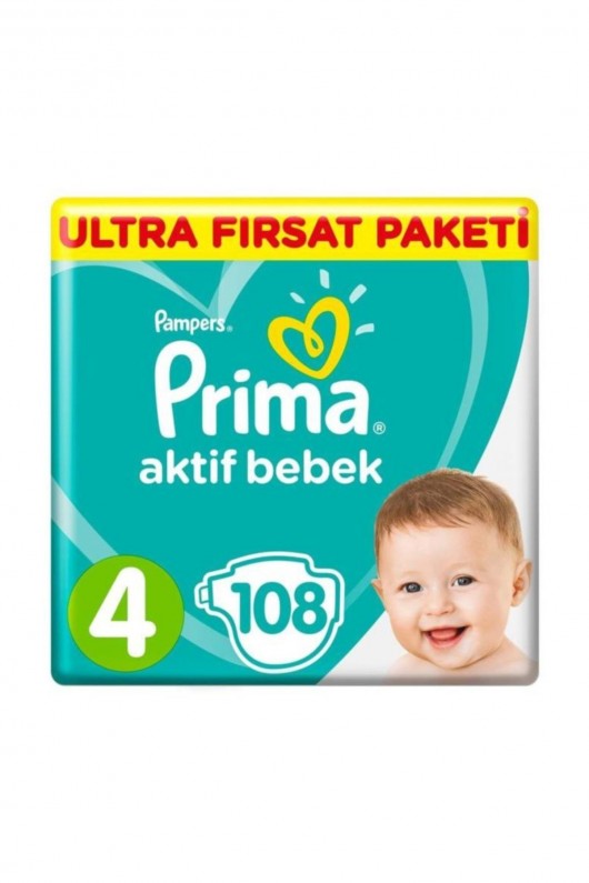 PRIMA AKTIF BEBEK 4 MAXI 66 LI 7-18 KG