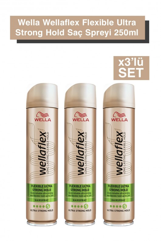 WELLAFLEX EXTRA GUCLU SAC SPREYI 250 ML WELLAFLEX EXTRA GUCLU SAC SPREYI 250 ML