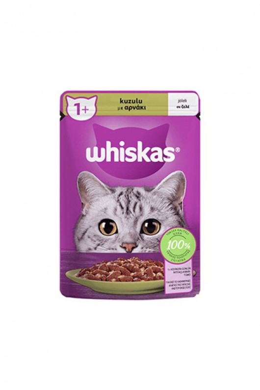 WHISKAS 100GR KUZU ETLI WHISKAS 100GR KUZU ETLI