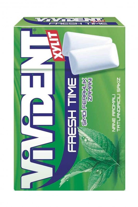 VIVIDENT SOLE BOX-SPEARMINT VIVIDENT SOLE BOX-SPEARMINT