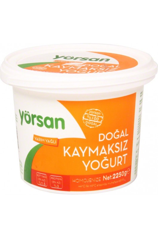 YORSAN YOGURT 2250GR YAGLI