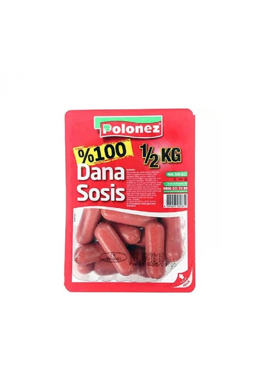 5 YILDIZ SOSİS 500 GR KÜVET