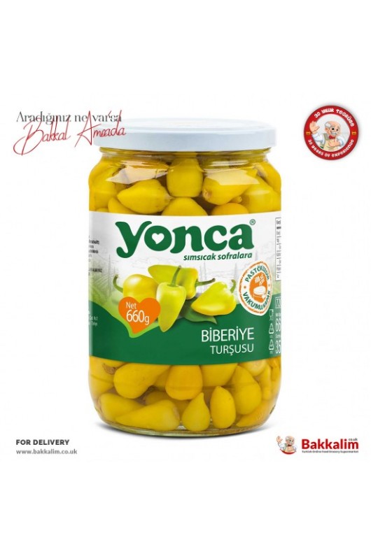 YONCA TÜRLÜ TURŞU 660 GR.